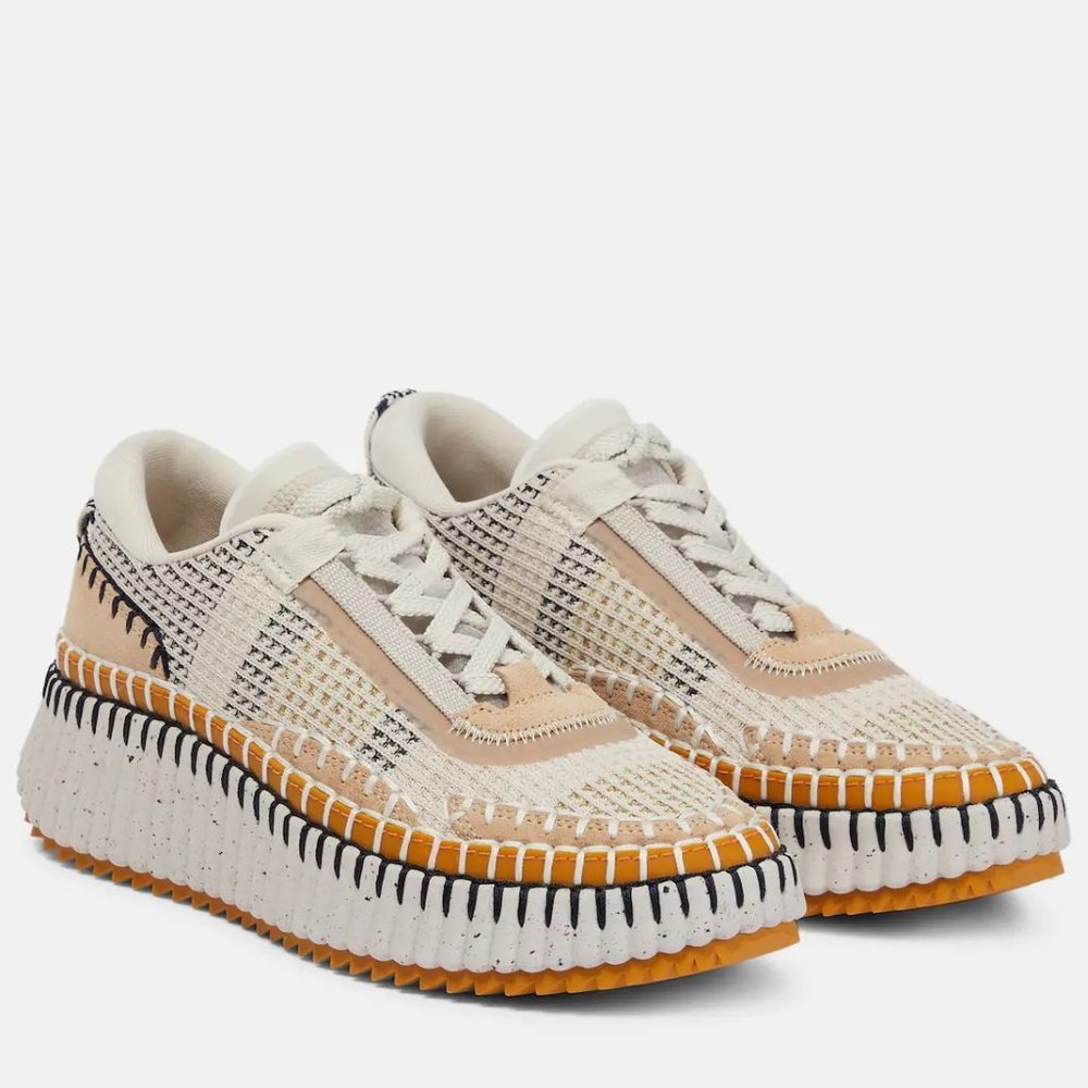 Chloe Nama Sneakers - Biscotti Beige